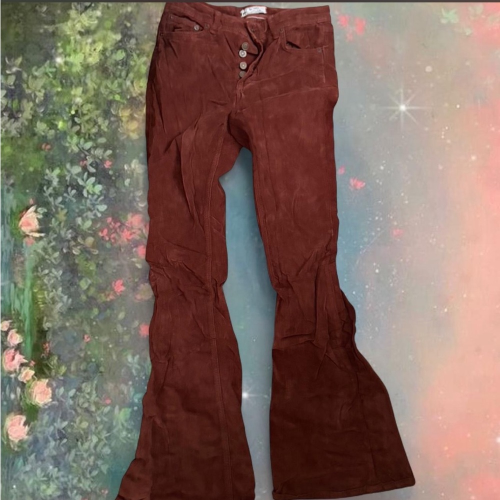 Free people Corduroy flare leg pants